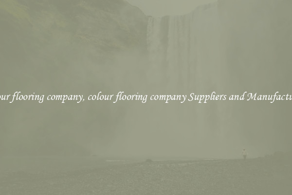 colour flooring company, colour flooring company Suppliers and Manufacturers