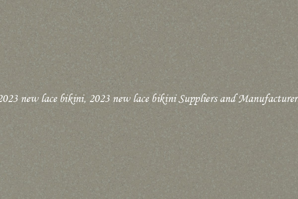 2023 new lace bikini, 2023 new lace bikini Suppliers and Manufacturers